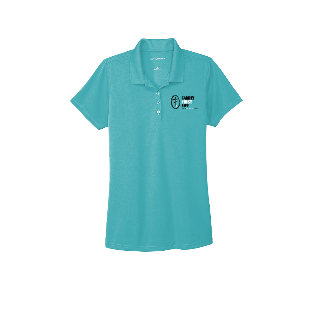 Women's Port Authority Polo: Aquamarine (Sale)