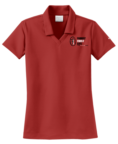 Women's Nike Polo: Red (Discontinued)