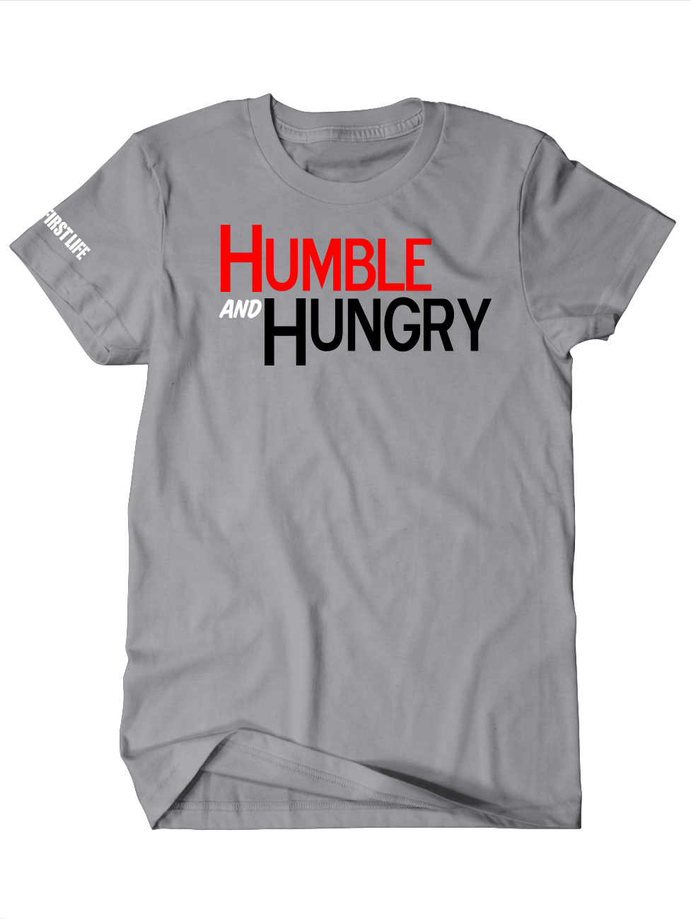 Humble & Hungry Tee: Gray (Sale)