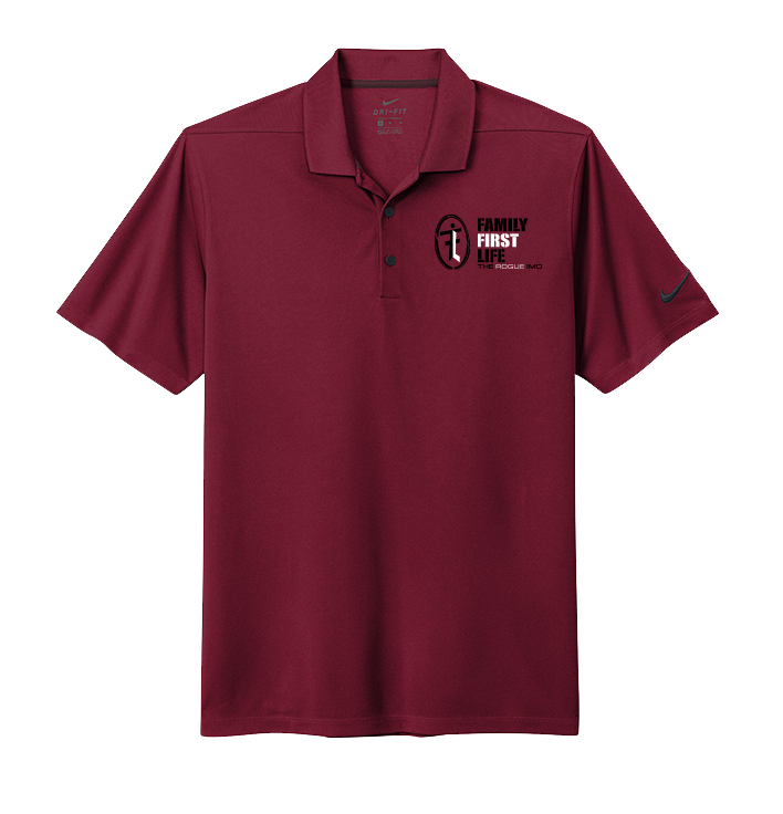 Men's Nike Polo: Maroon (Sale)