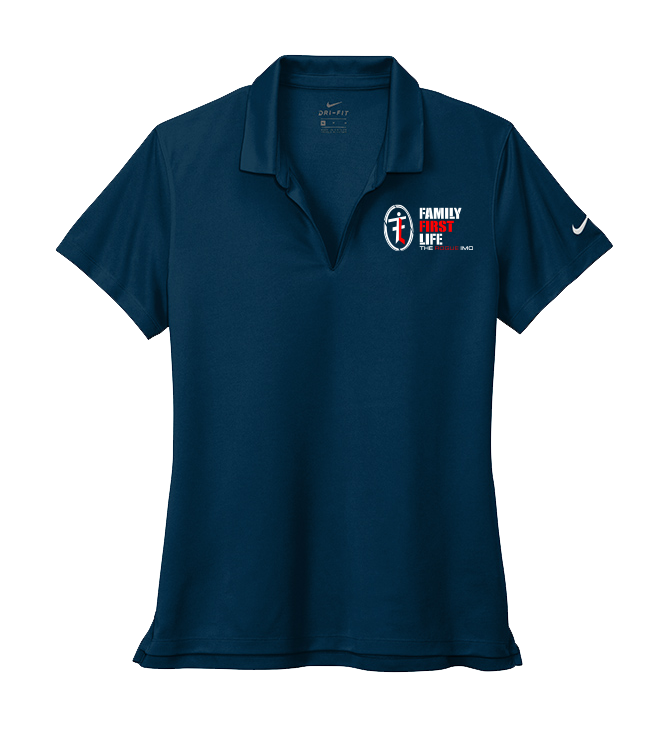 Women's Nike Polo: Navy (Sale)