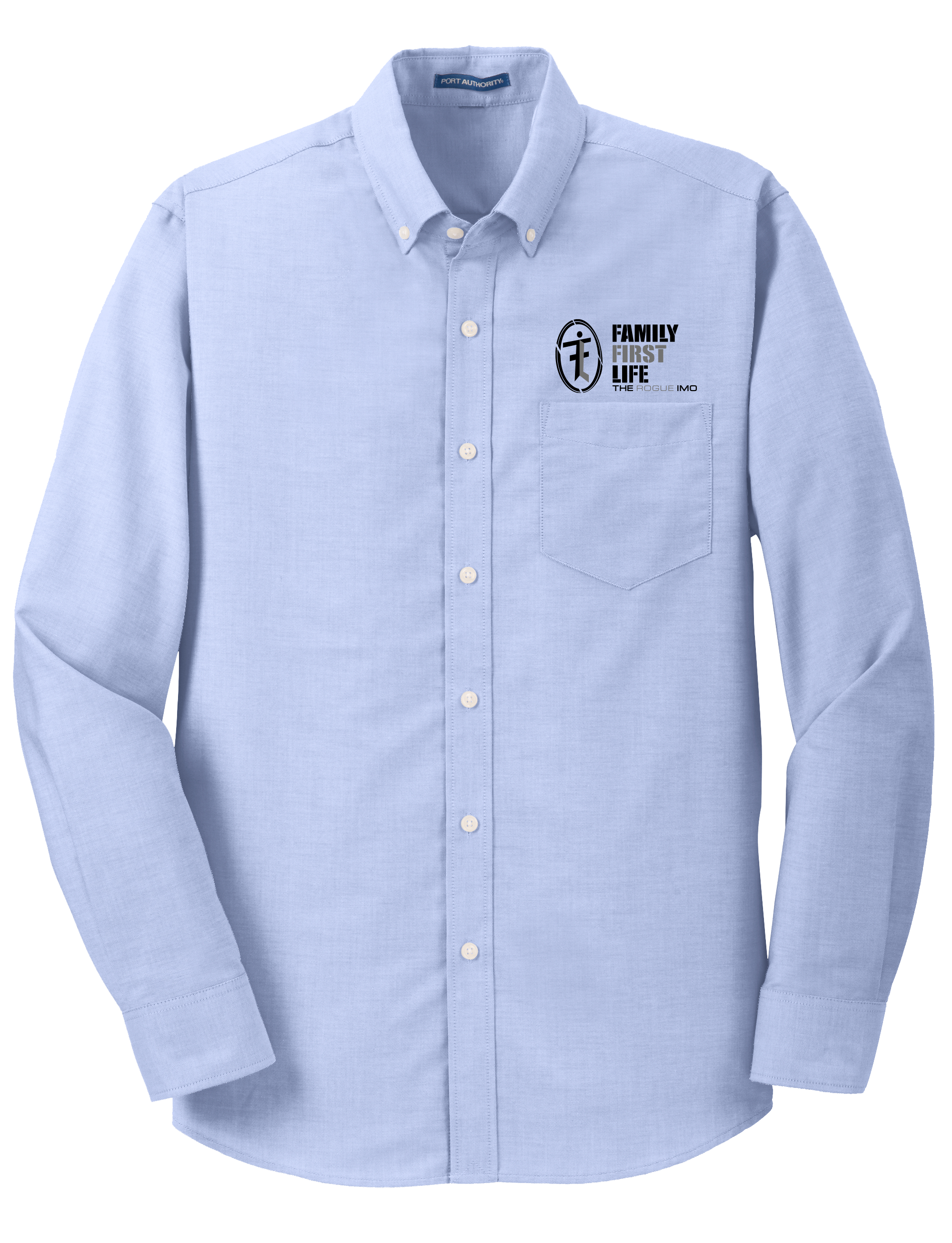 Men's Port Authority Oxford: Light Blue (Sale)