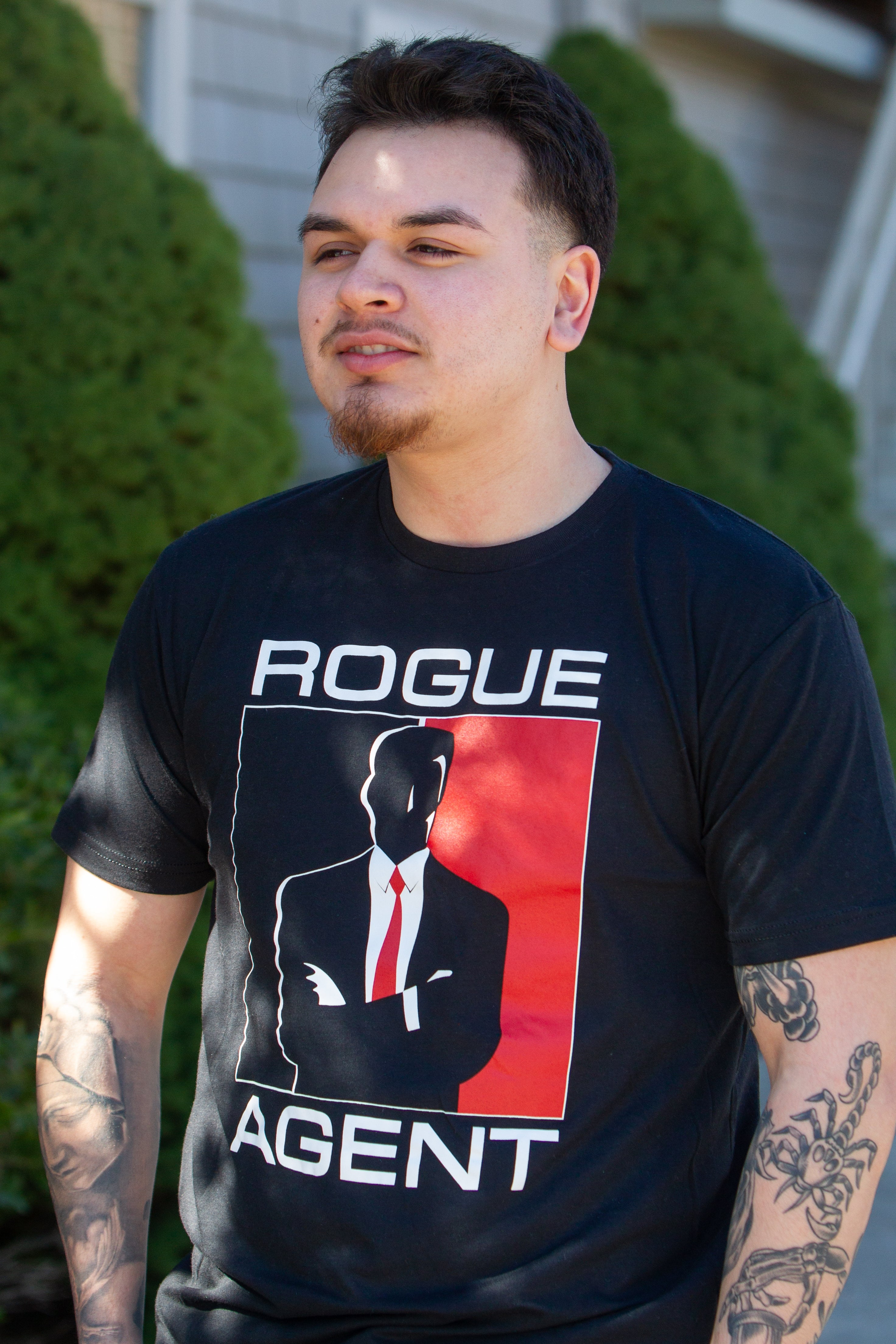 Men's Rogue Agent Tee: Black (Sale)