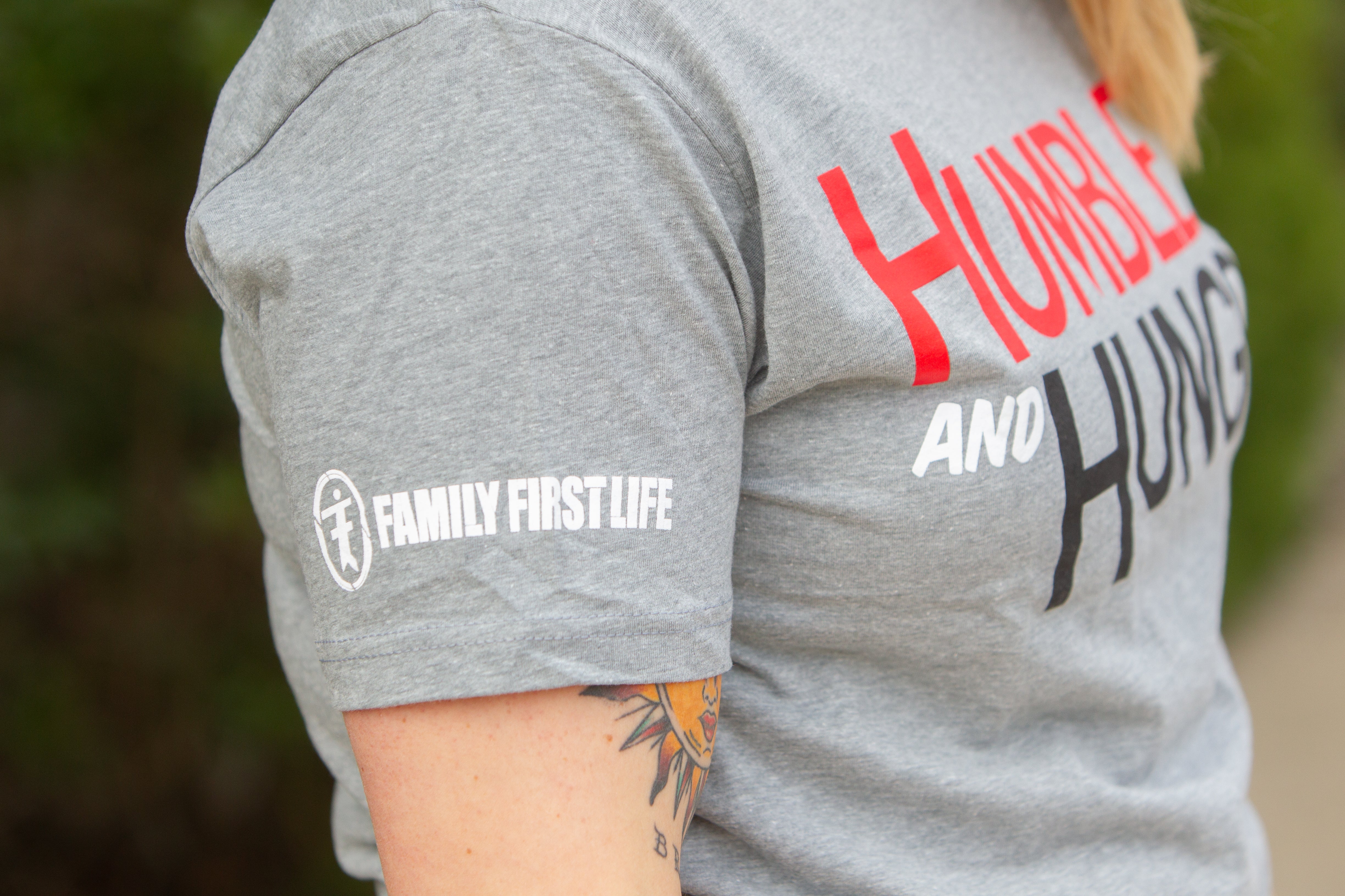 Humble & Hungry Tee: Gray (Sale)