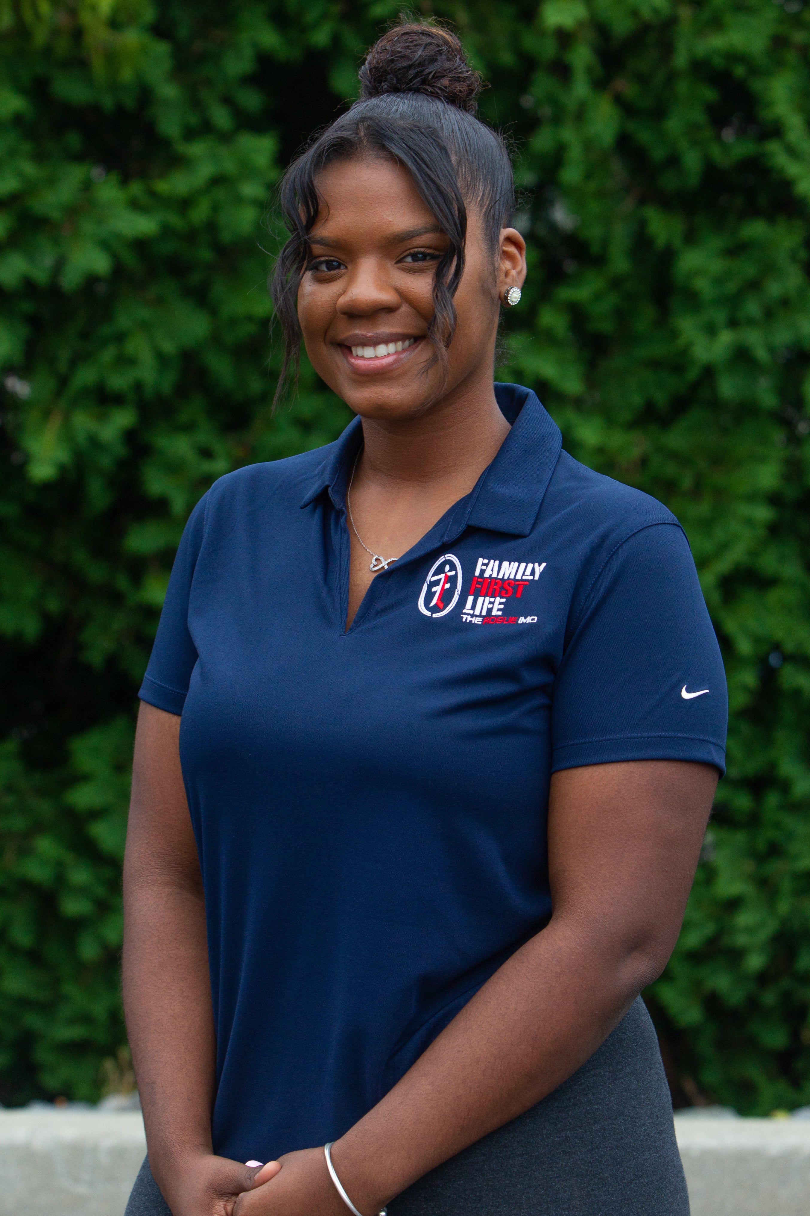 Women's Nike Polo: Navy (Sale)