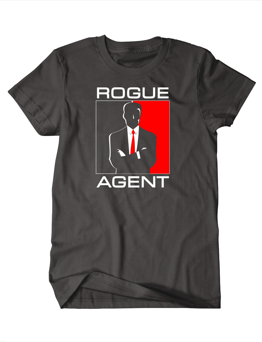 Men's Rogue Agent Tee: Black (Sale)