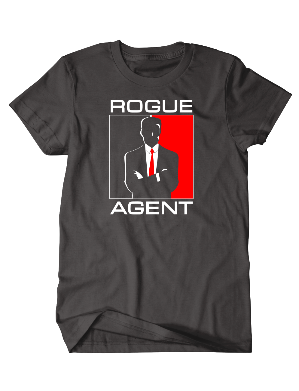 Men's Rogue Agent Tee: Black