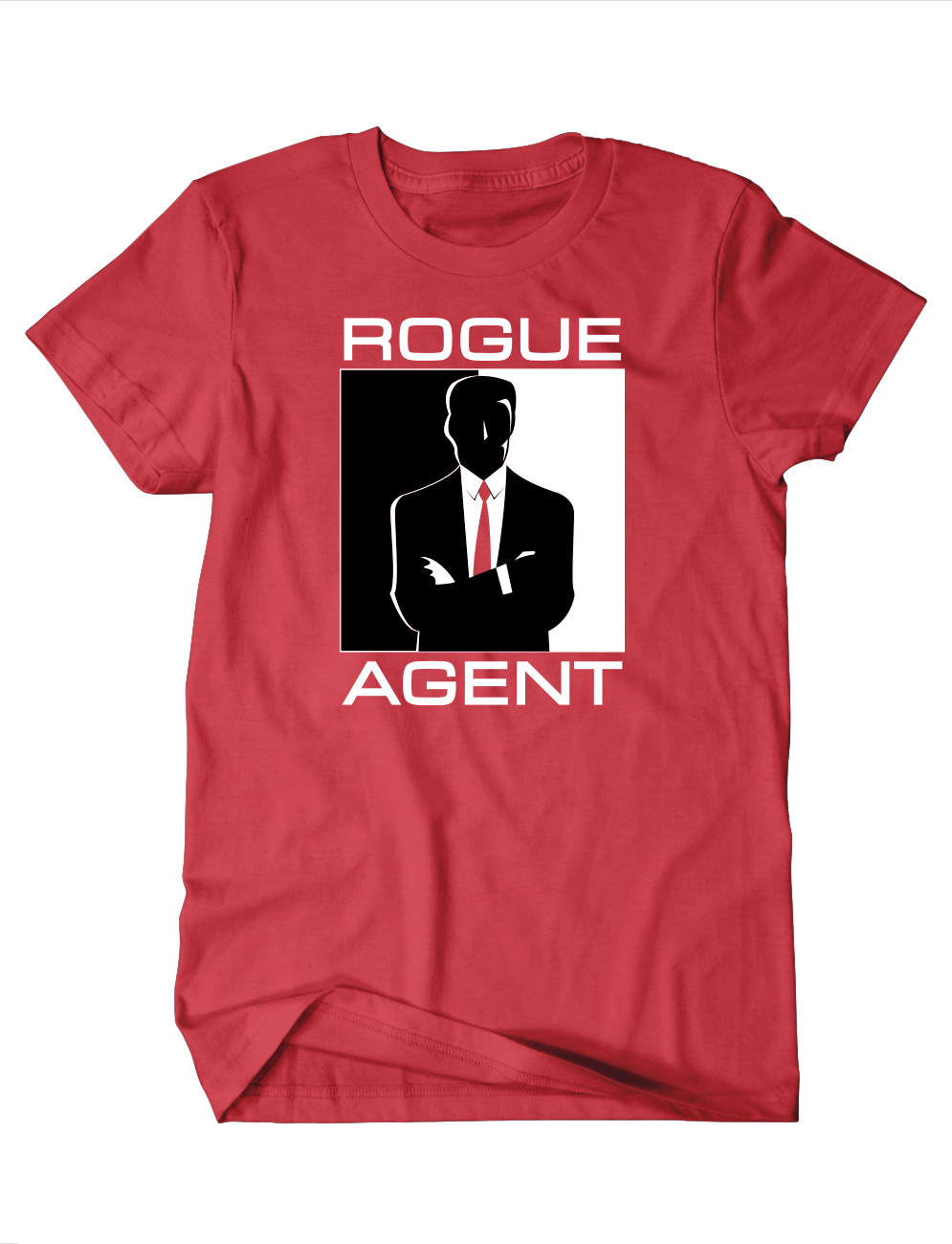 Men's Rogue Agent Tee: Red