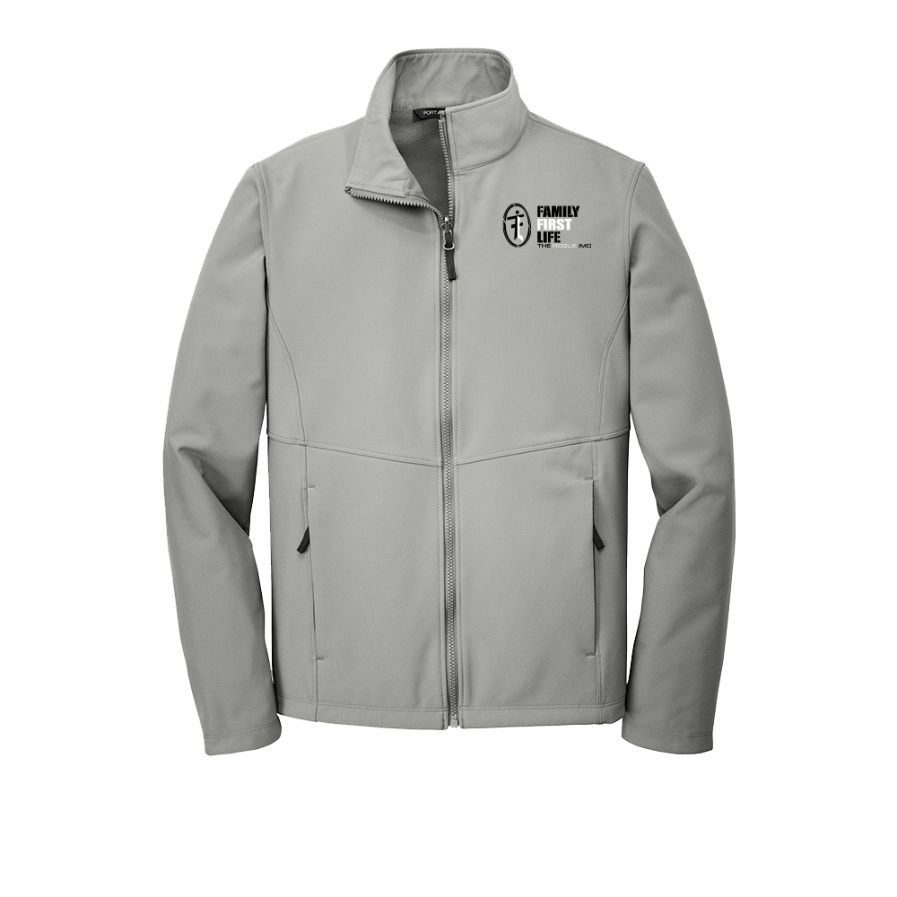 Men's Soft Shell Jacket: Gusty Grey (Sale)