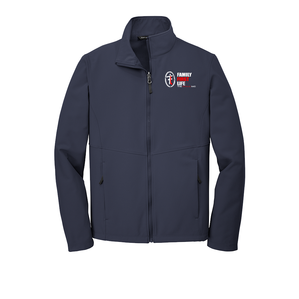 Men's Soft Shell Jacket: River Blue (Sale)