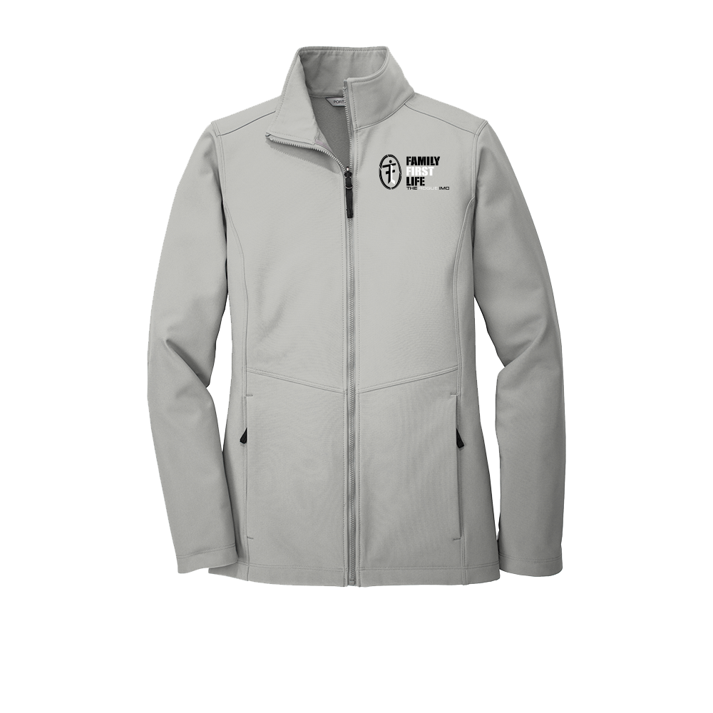 Women's Soft Shell Jacket: Gusty Grey (Sale)