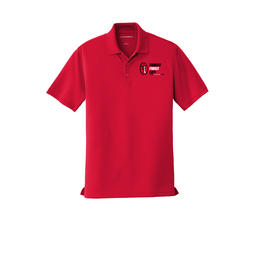 Men's Port Authority Polo: Rich Red (Sale)