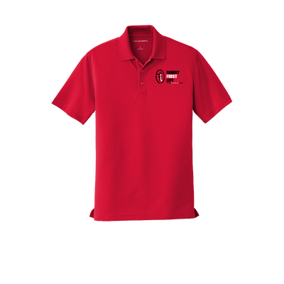Men's Port Authority Polo: Rich Red