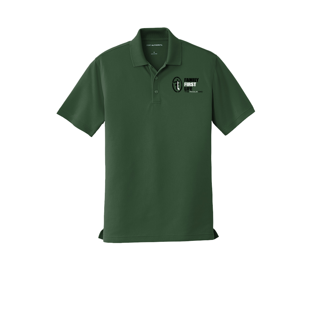 Men's Port Authority Polo: Deep Forest Green (Sale)