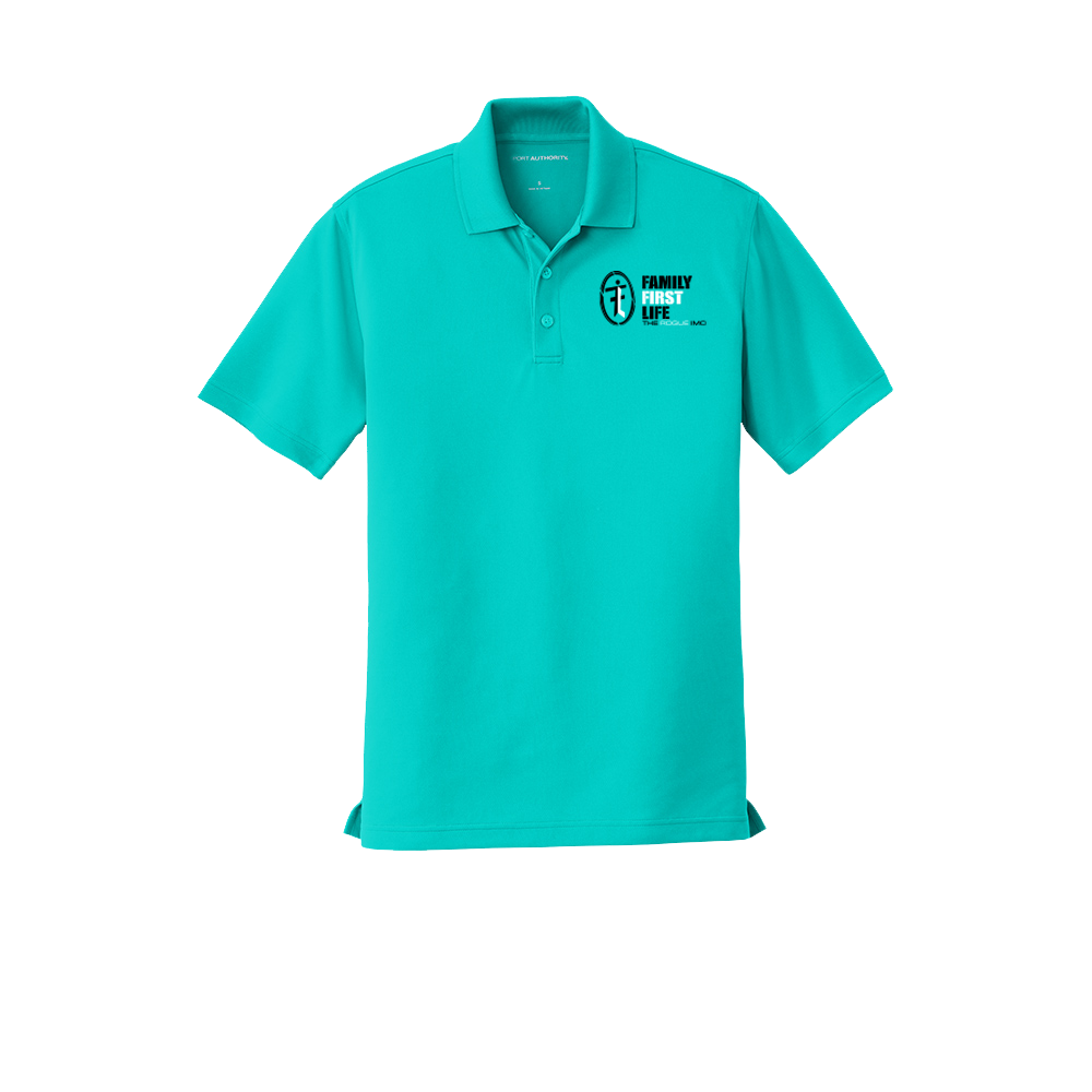 Men s Port Authority Polo Aquamarine Family First Life men-s-port-authority-polo-aquamarine-family-first-life