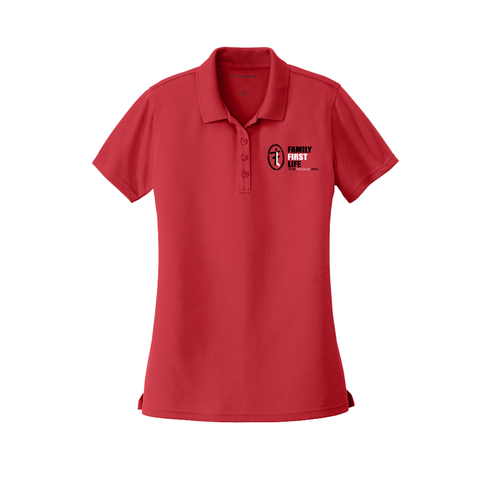 Women's Port Authority Polo: Rich Red (Sale)