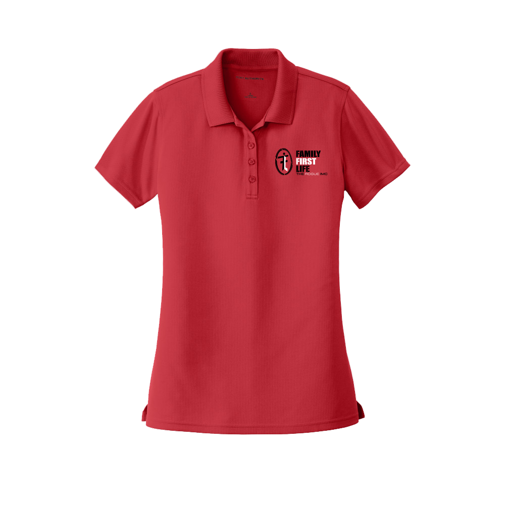 Women's Port Authority Polo: Rich Red